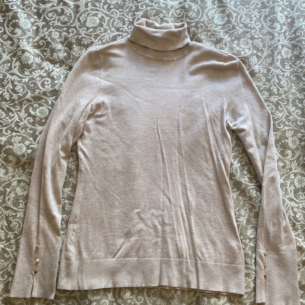 Whbm Turtleneck - Tan